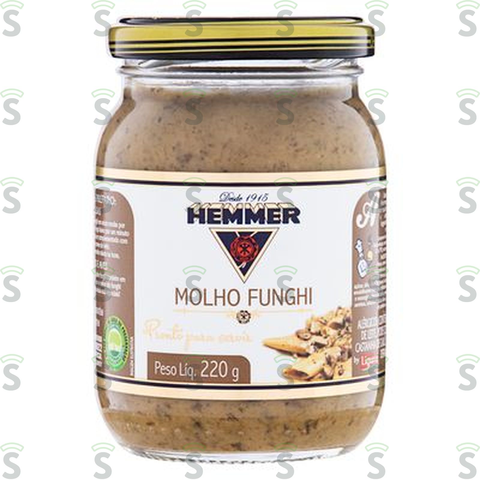 Molho Funghi Hemmer Pote de Vidro 200gr