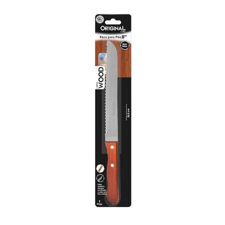 Faca para pao wood 8 sl0455