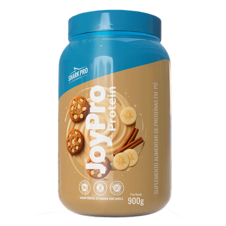Suplemento Shark Pro Whey Joypro Cookie de Banana com Canela 900g