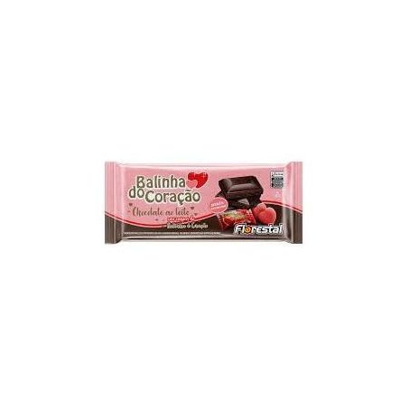 Choc. barra florestal 80gr balinha do co