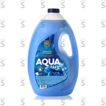  Amaciante Aquafast Azul Frescor da Manhã 5lt
