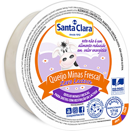 Queijo Santa Clara Minas - Zero Lactose Kg