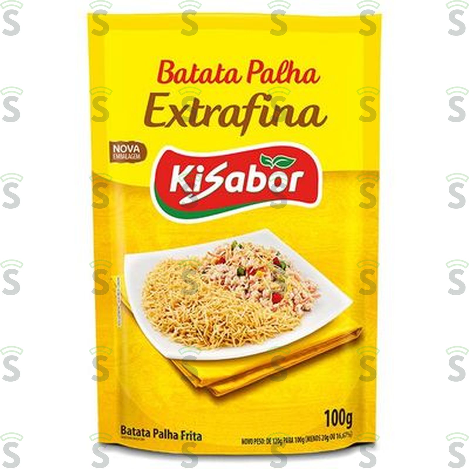 BATATA PALHA KISABOR 100G EXTRA FINA