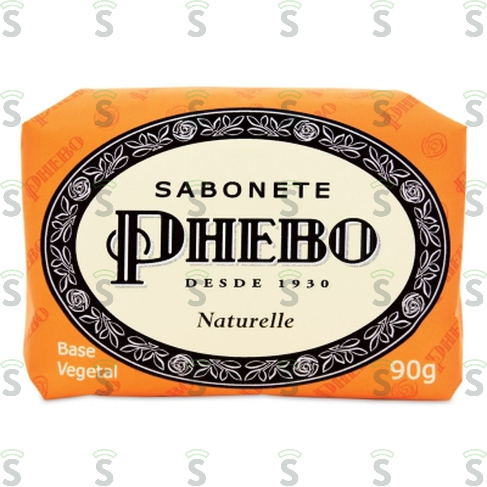 Sabonete Barra Vegetal Phebo Naturelle Envoltório Caixa 90gr