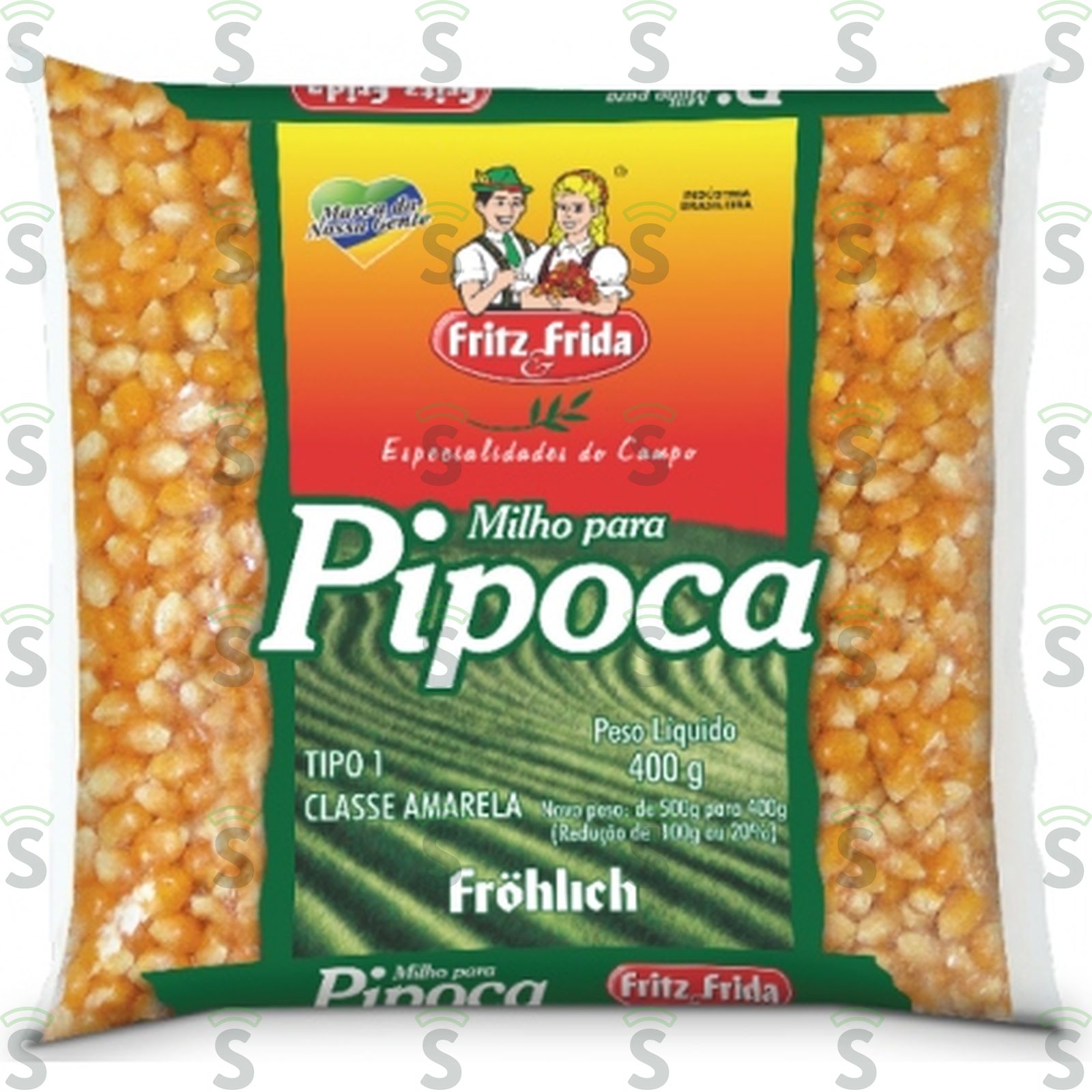 Pipoca Nacional Fritz Frida 400G