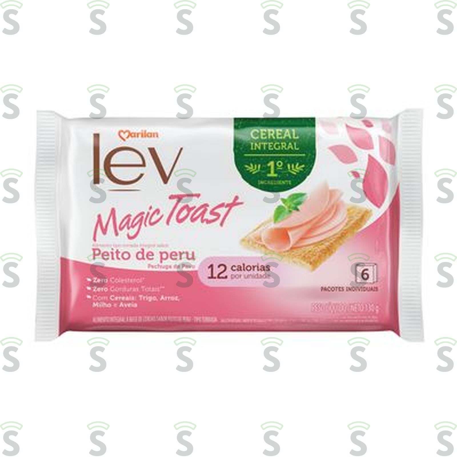 Torrada Lev Magic Toast Peito de Peru 130G
