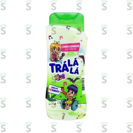  Condicionador Antifrizz Trá Lá Lá Kids Cabelos Disciplinados Frasco 480ml