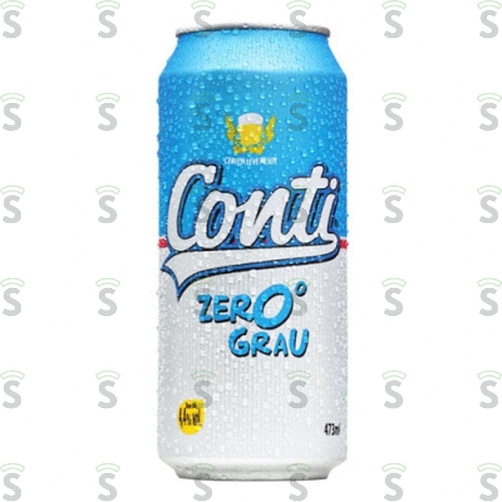 Cerveja Conti Zero Grau Lata 473ml