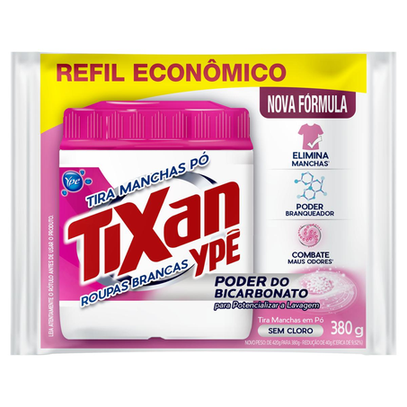 Tira-manchas Tixan Ypê 380g - Roupa Branca