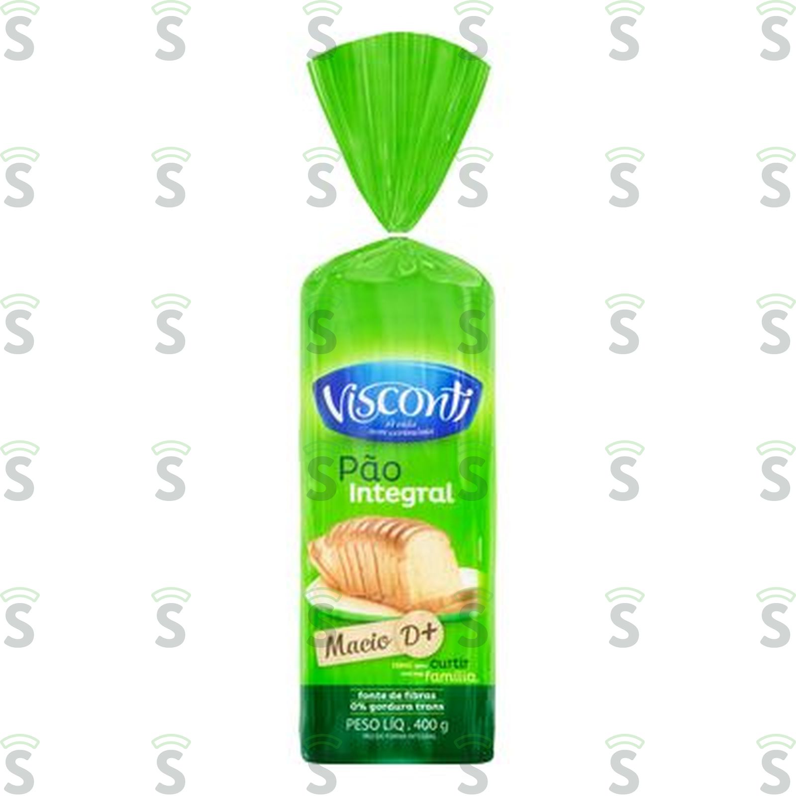 Pão de Forma Visconti Integral 400G