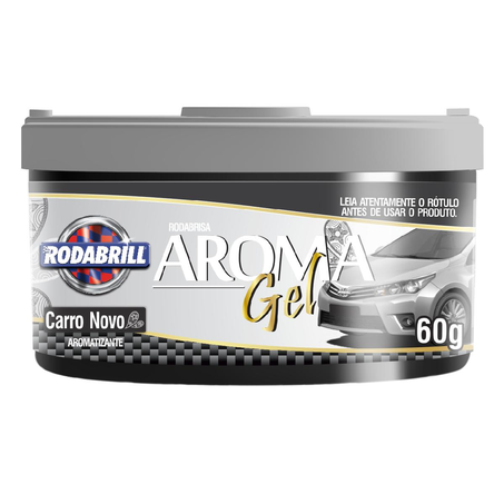 Odorizante Gel Rodabrill 60g - Carro Novo