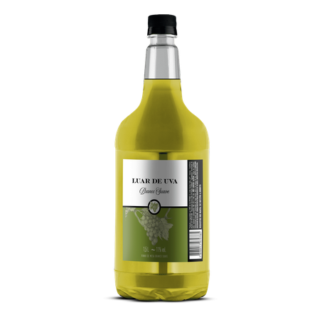 VINHO DE MESA LUAR DE UVA BRANCO SUAVE PET 1,5L
