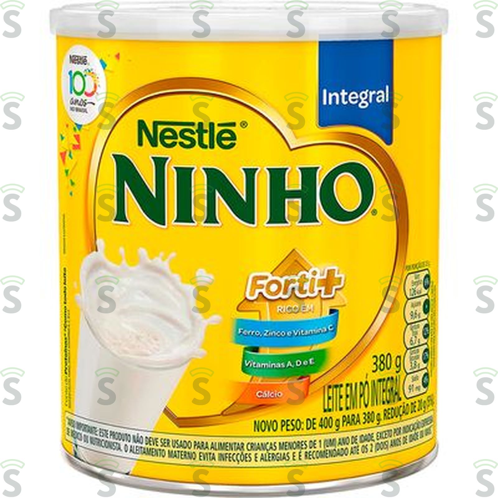 Leite Pó Integral Nestlé Ninho Forti+  Lata 380gr