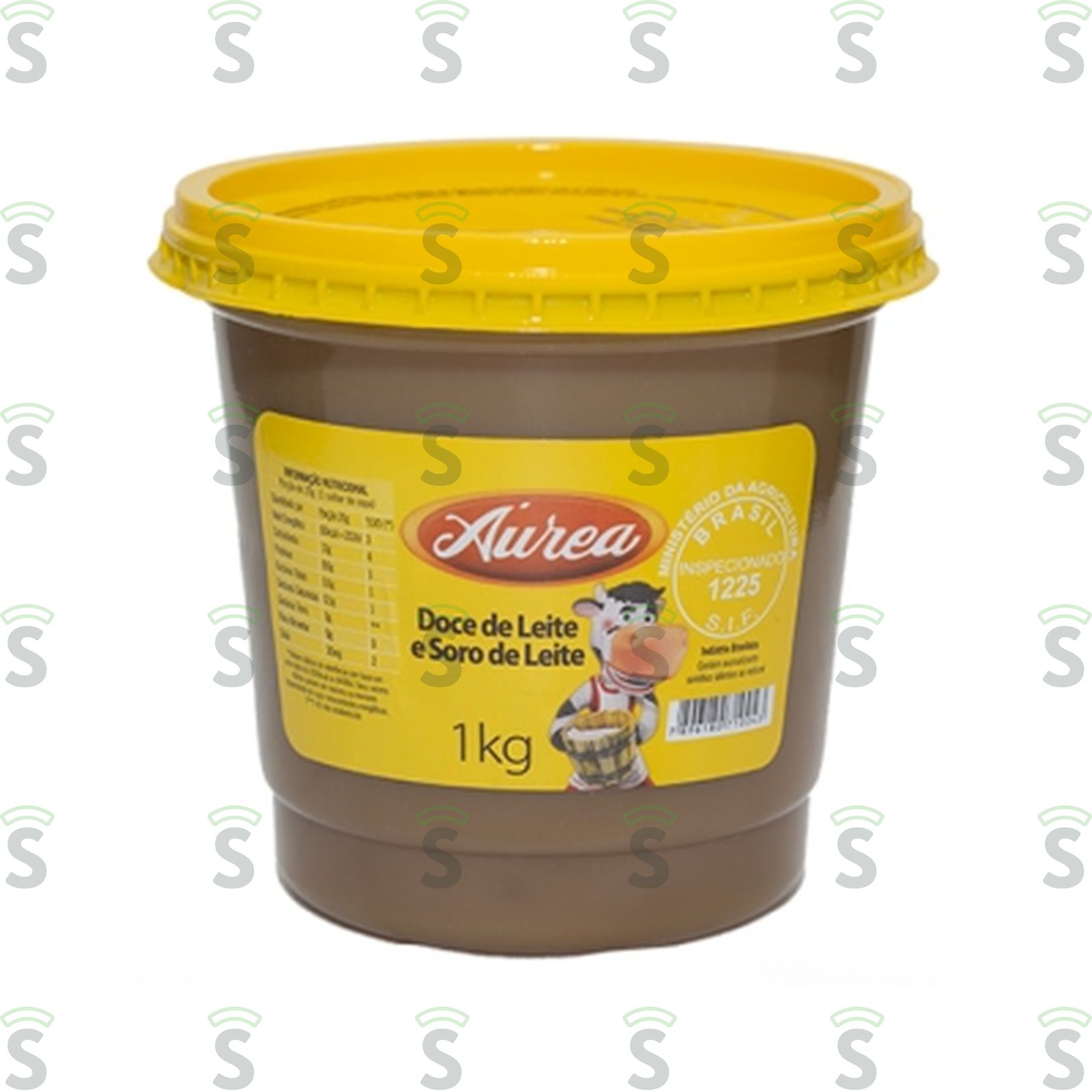 Doce de Leite e Soro de Leite Aurea Pote 1kg