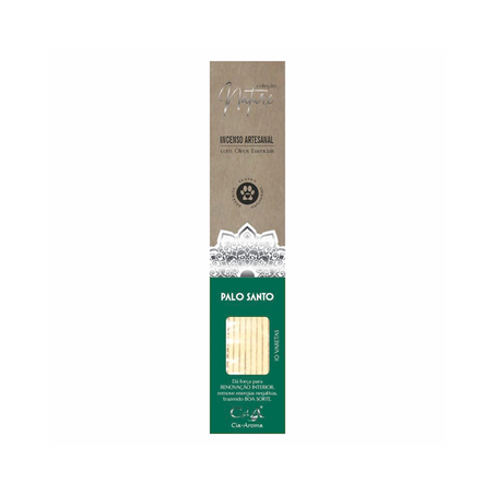 Incenso cda palo santo nature com 10 varetas