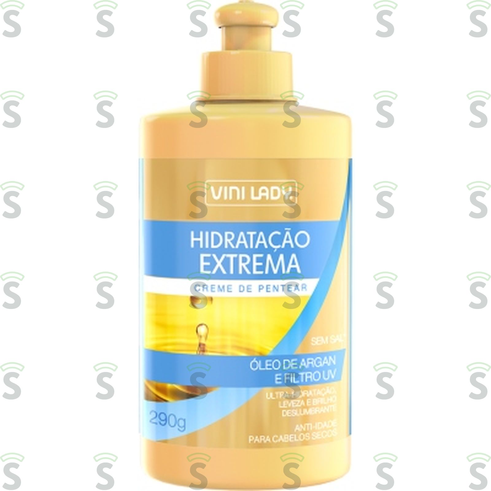 Vini lady-creme pentear 300ml hidrat mice