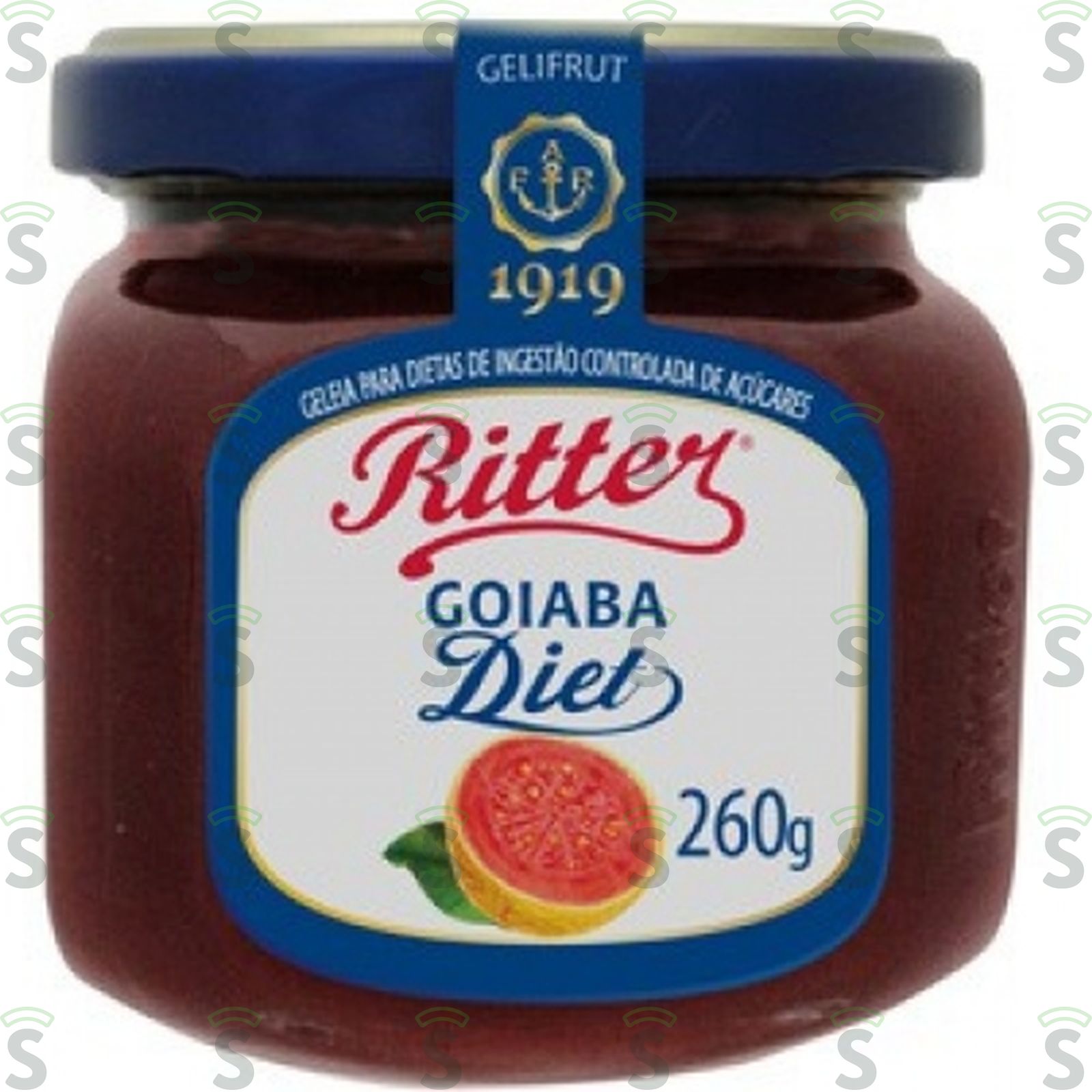 Geleia ritter diet goiaba vd 260g