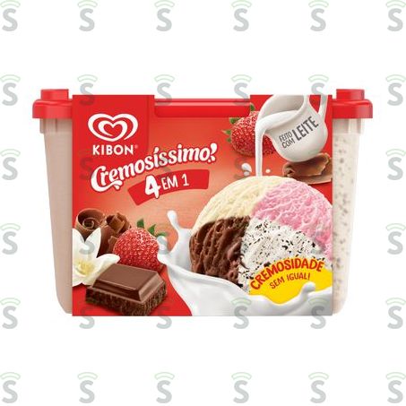 Kibon-sorvete 2l 4 Em 1