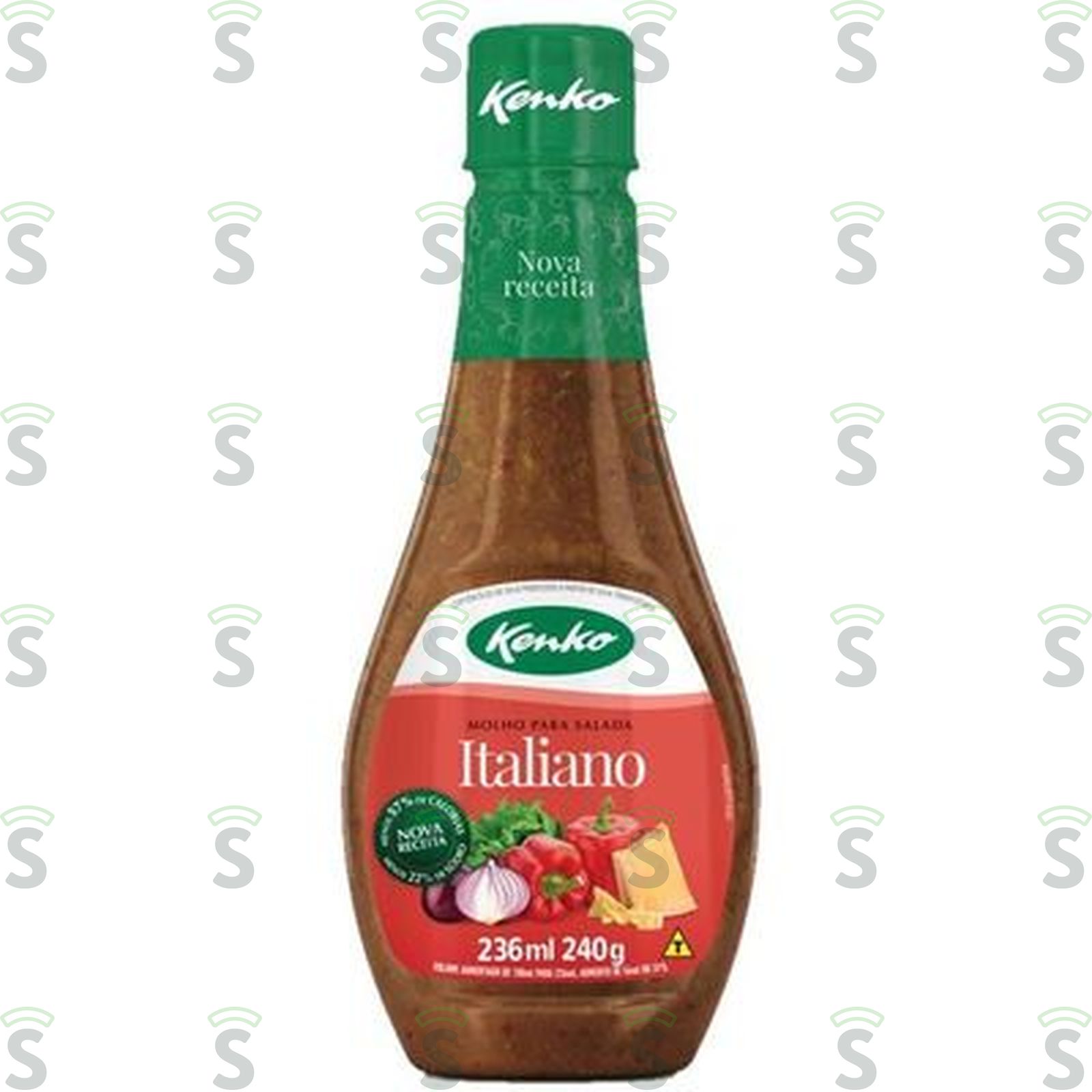 Molho Para Salada Kenko Italiano Embalagem 236ML