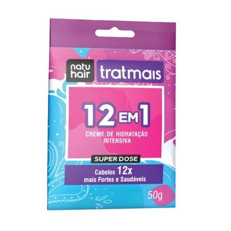 MASCARA NATUHAIR TRATMAIS OLEO RICINO SACHÊ