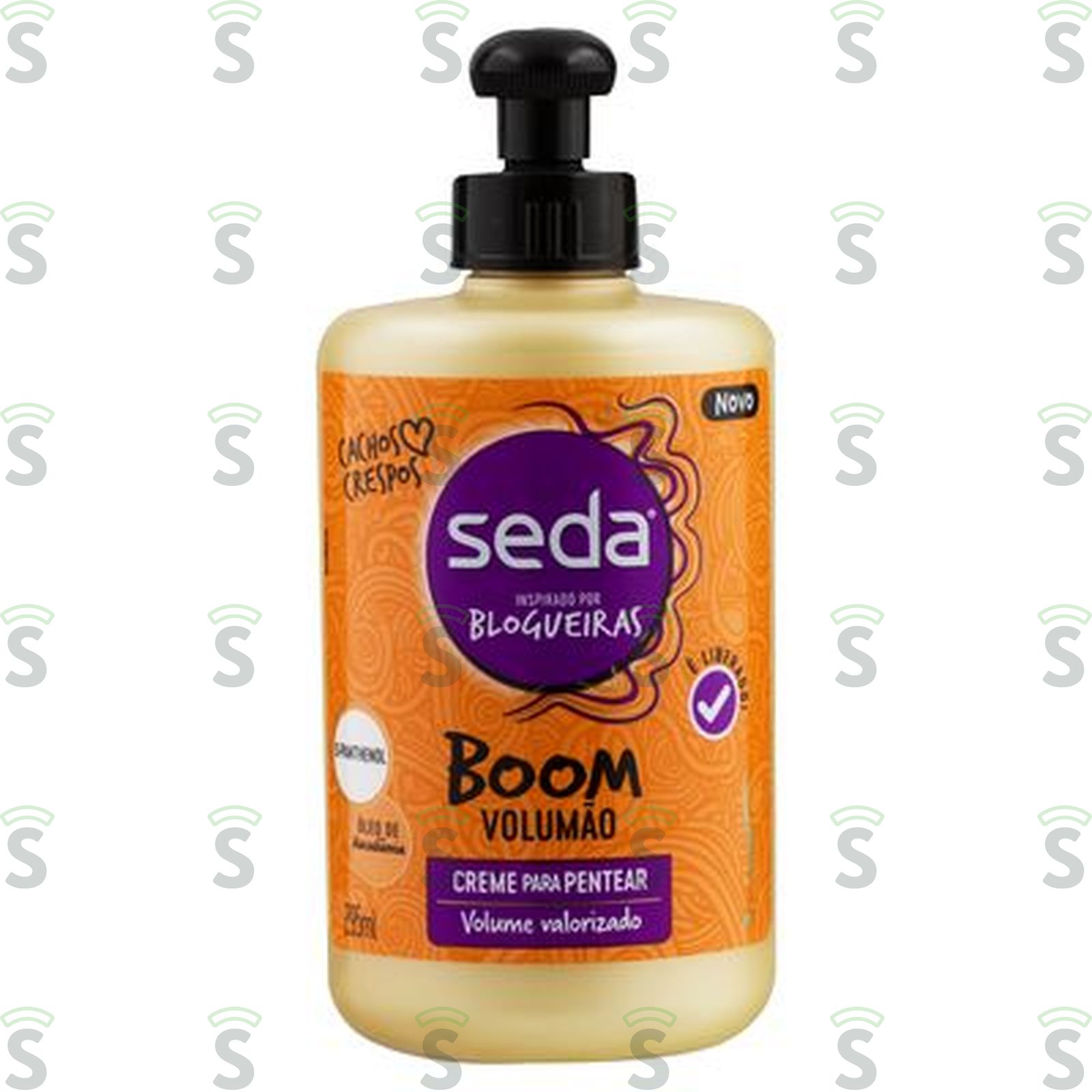 Creme Para Pentear Seda Boom Volumão 295ML