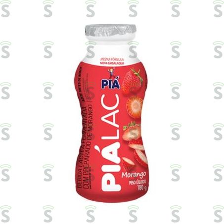  Bebida Láctea Piá Morango Embalagem 180g