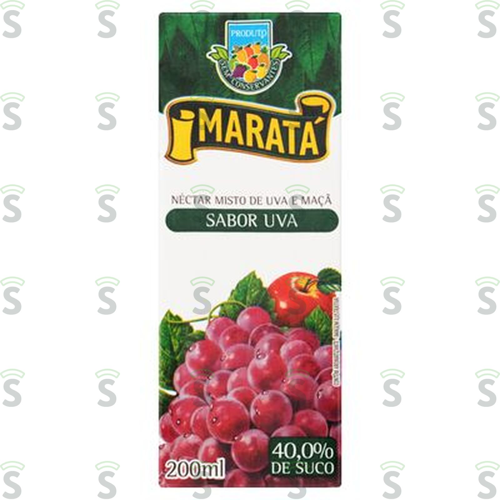 Suco Maratá Uva Embalagem 200ML