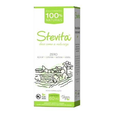 Adoçante Liquido Stevia 60ml
