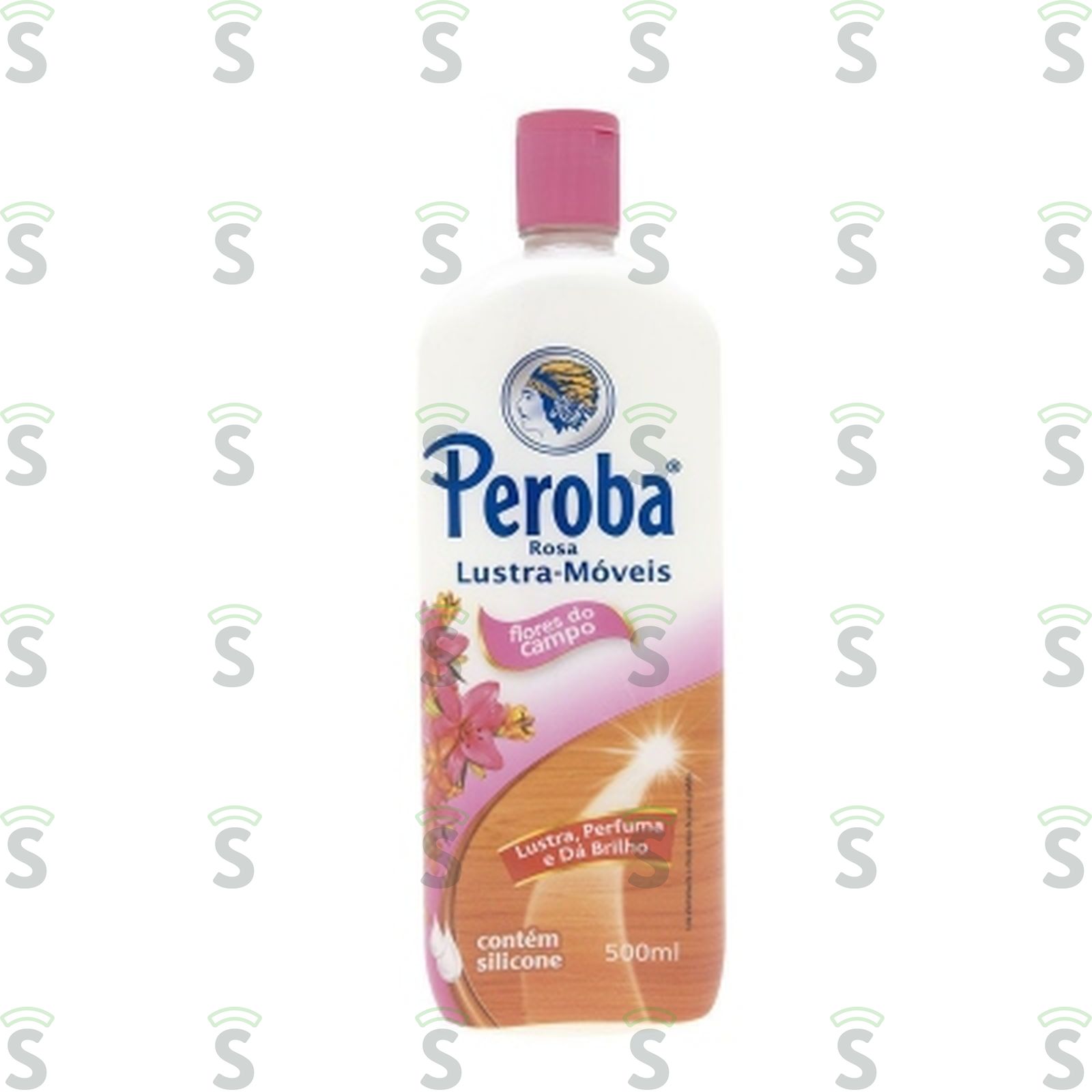 Lustra Móveis Peroba Flores Do Campo Rosa Embalagem 500ML
