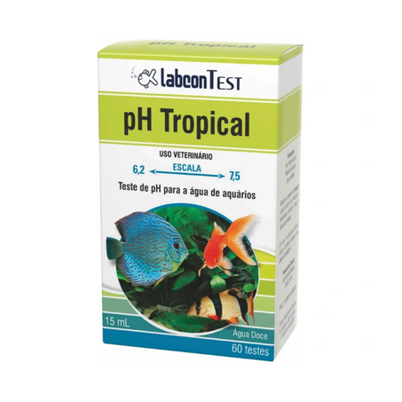 teste de ph labcontest ph tropical 15ml