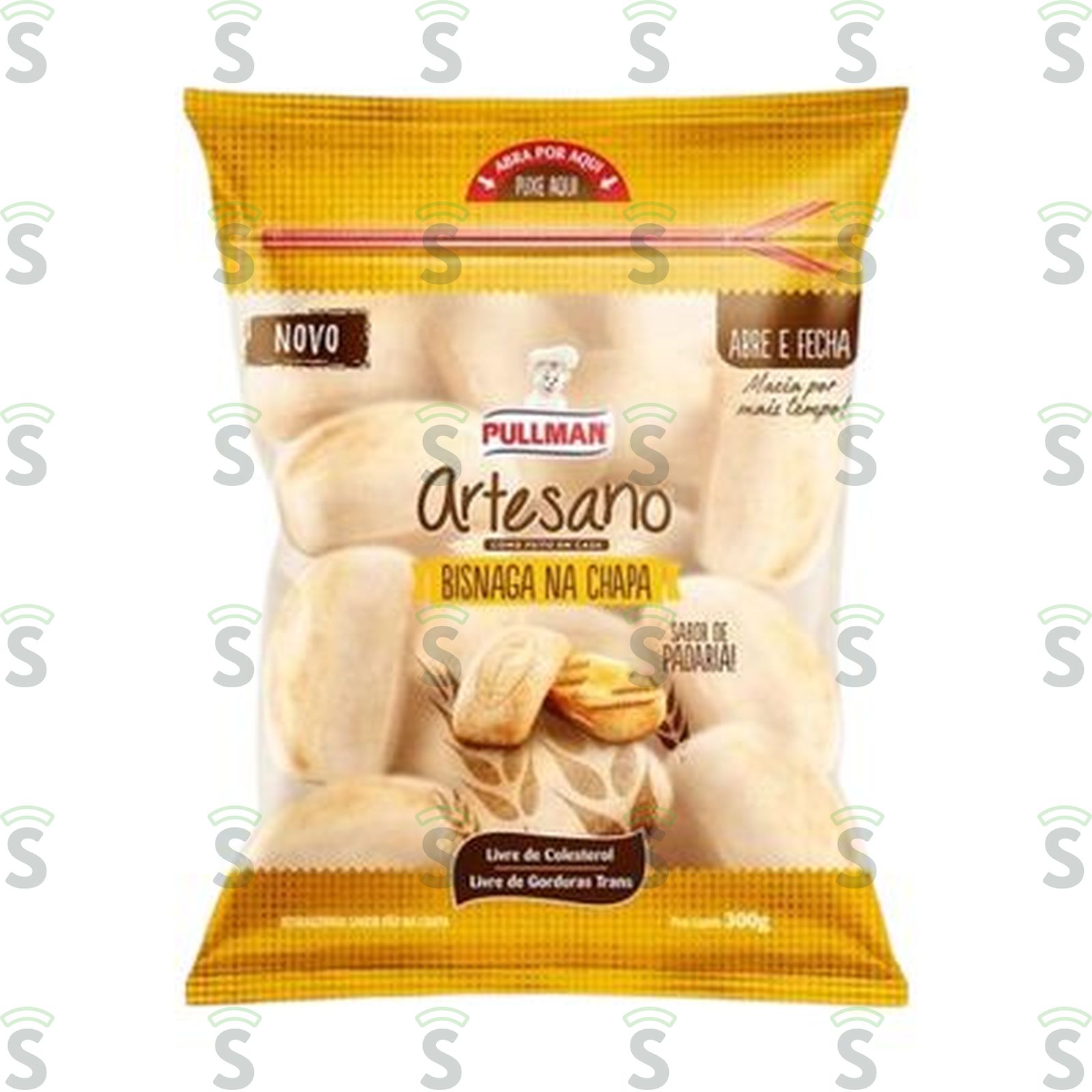 PAO PULLMAN BISN 300G ARTESANO CHAPA