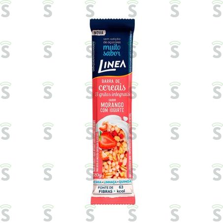  Barra de Cereal Linea Morango Com Iogurte 20g