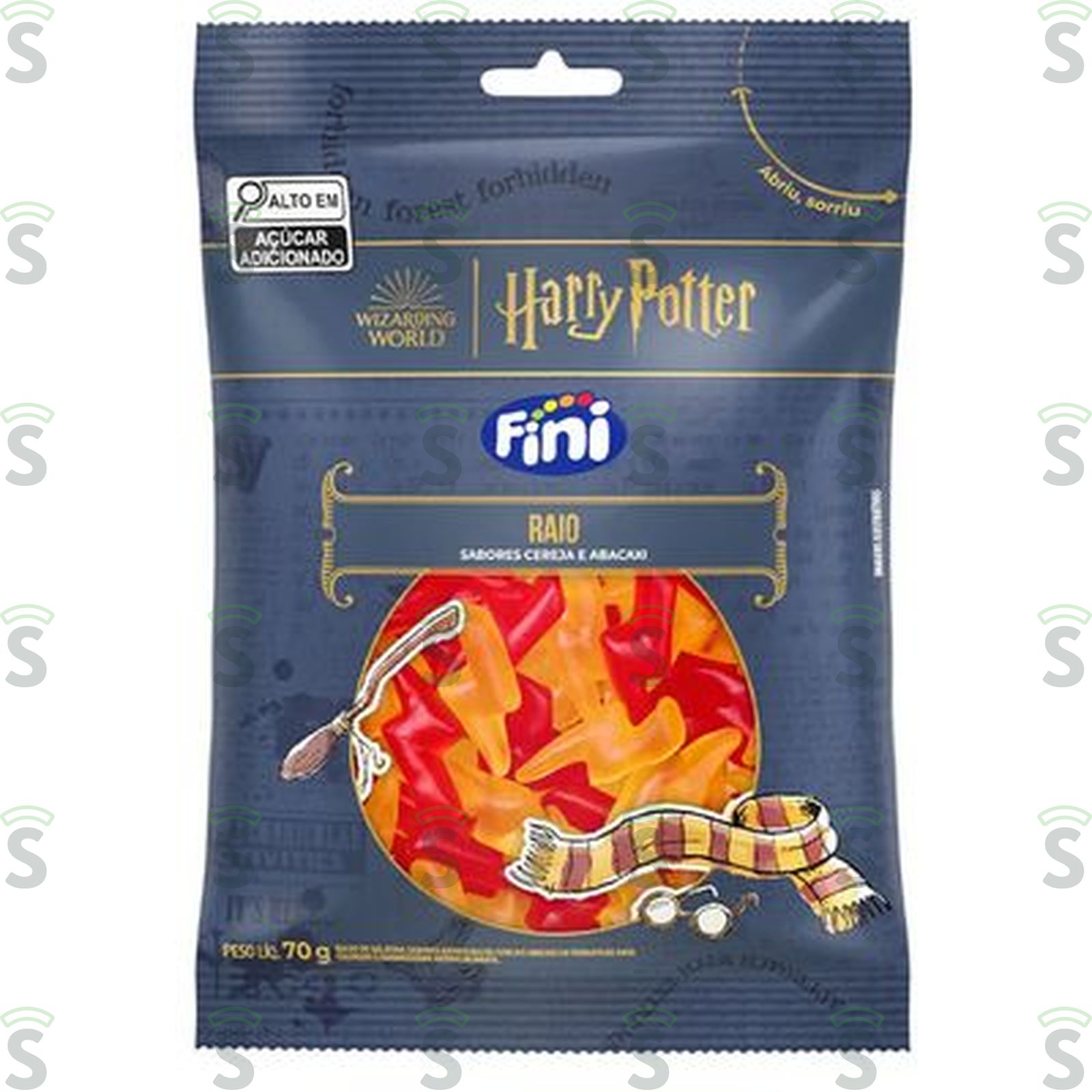 BALA FINI HARRY POTTER 70G RAIO