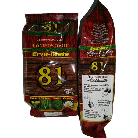 Erva-mate 87 500g - Composta