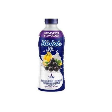 Bebida lactea biolat acai/banana 1150g