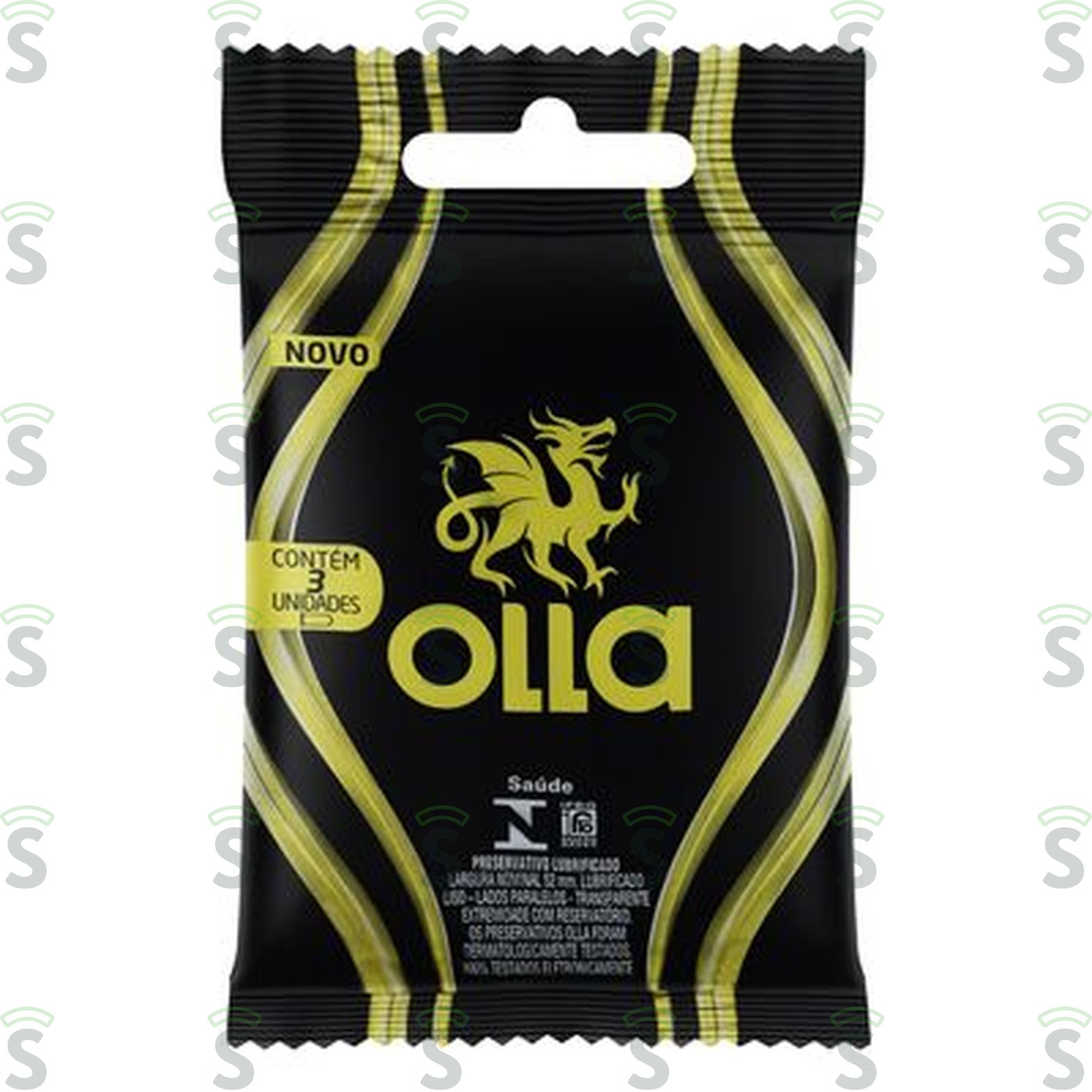 Preservativo Olla Lubrificado 3UN