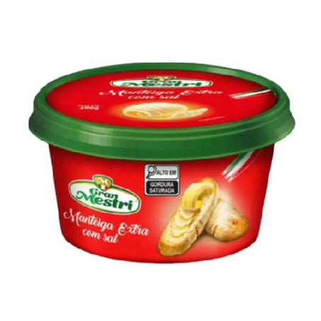 Manteiga Gran Mestri Extra C/Sal Pote 200g
