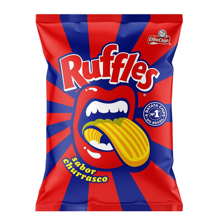 Batata Ruffles 115g - Churrasco