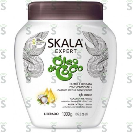  Creme de Hidratação Skala Óleo de Coco 1kg