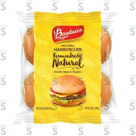  Pao Hamburguer Bauduco 200g