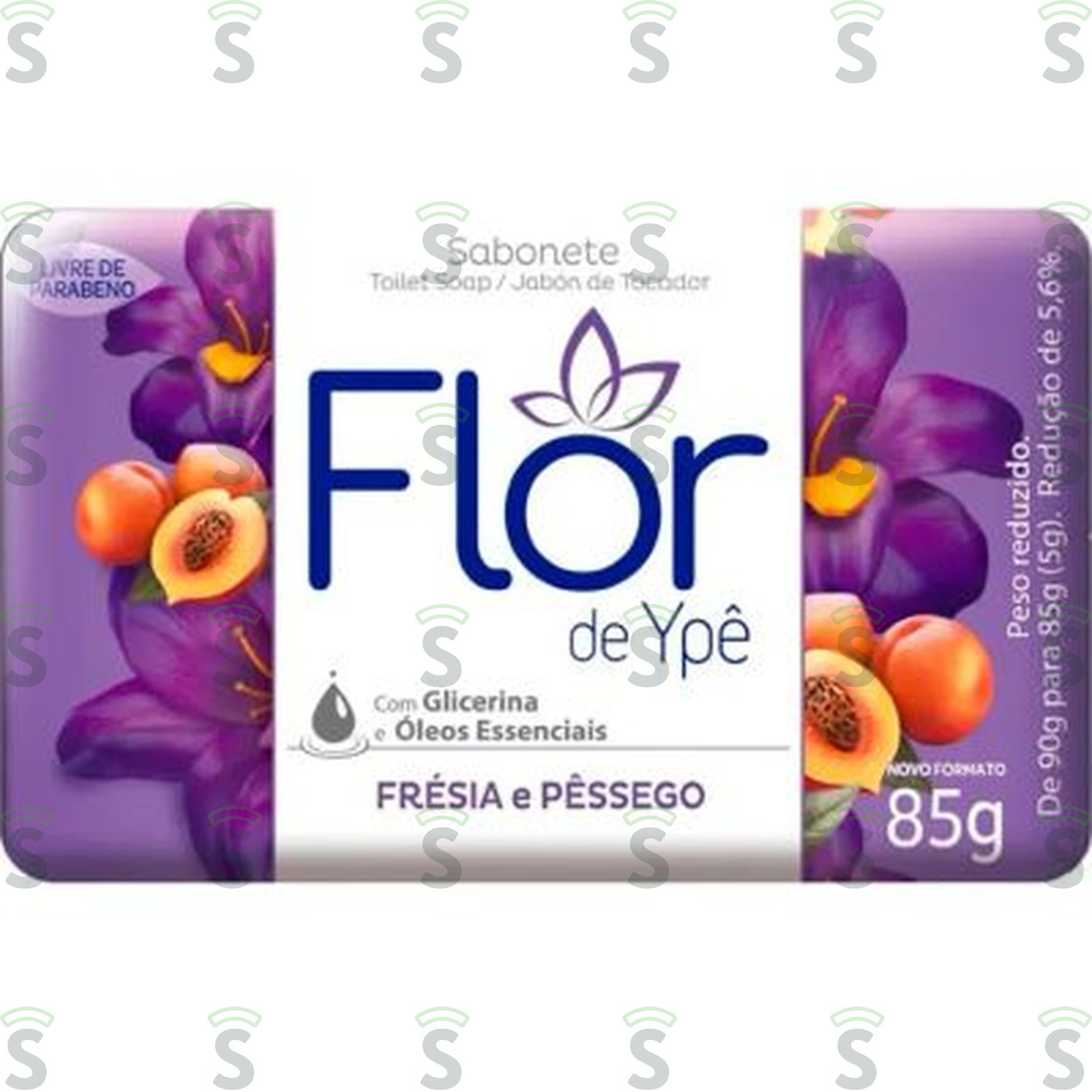 Flor ype-sabonete 85g fresia pessego
