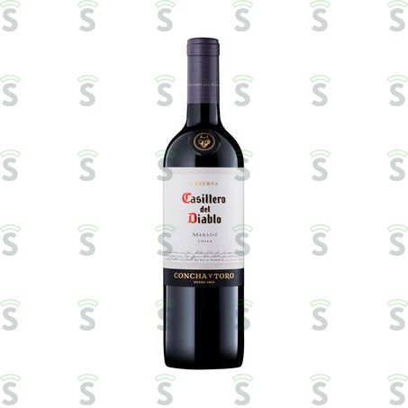  Vinho Casillero Del Diablo Merlot Chileno 750ml