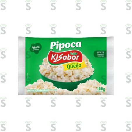  Popcorn Micr.kisabor Queijo 100g