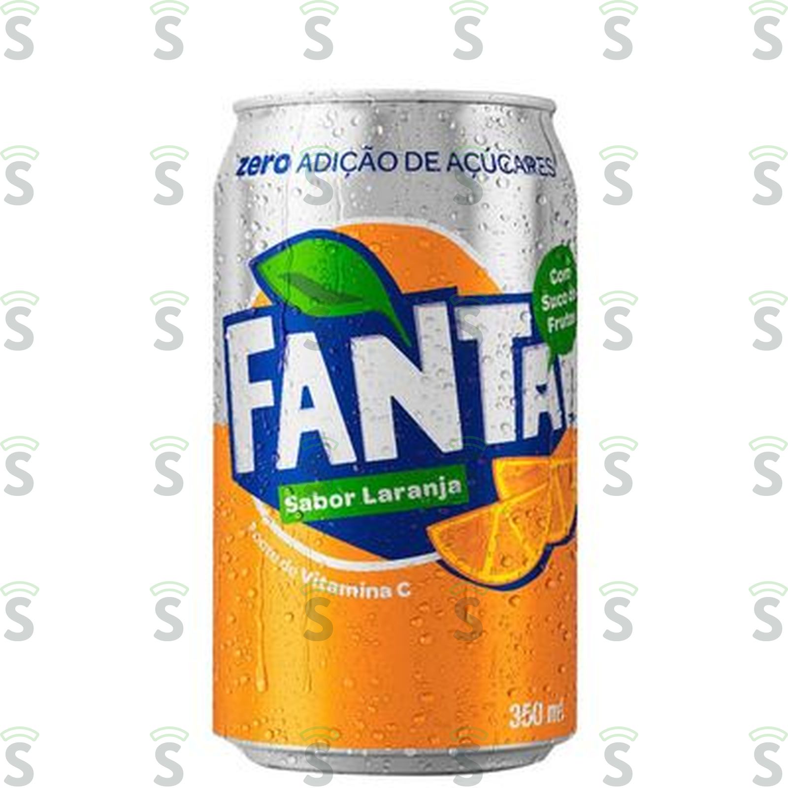 Refrigerante Fanta Laranja Zero Lata 350ML