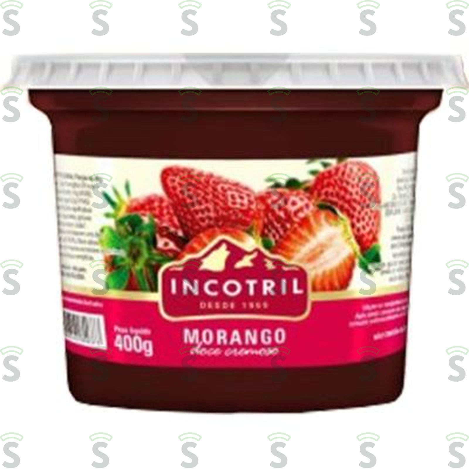 Doce de Morango Cremoso Incotril Pote 350gr