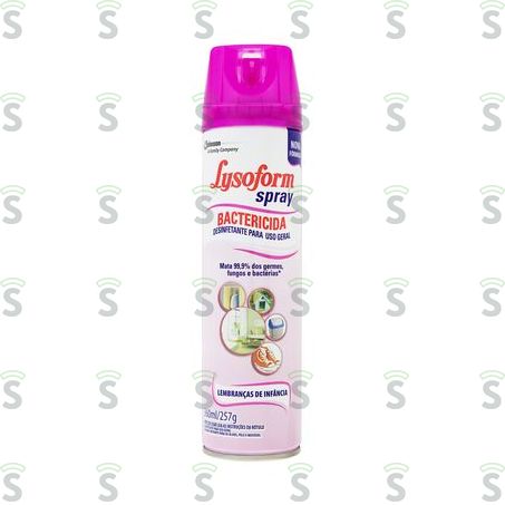  Desinfetante Lysoform Lembrança de Infância 360ml