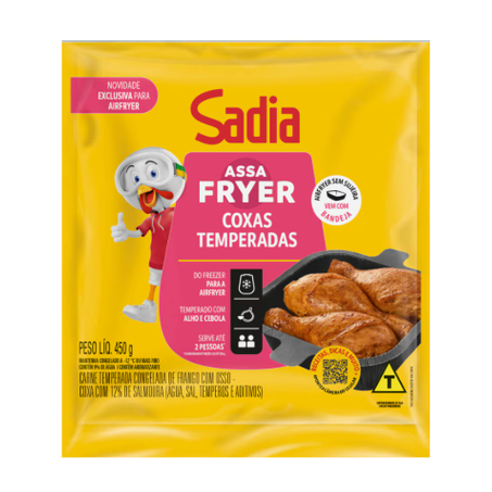 Coxa De Frango Temperada Sadia Fryer 450g