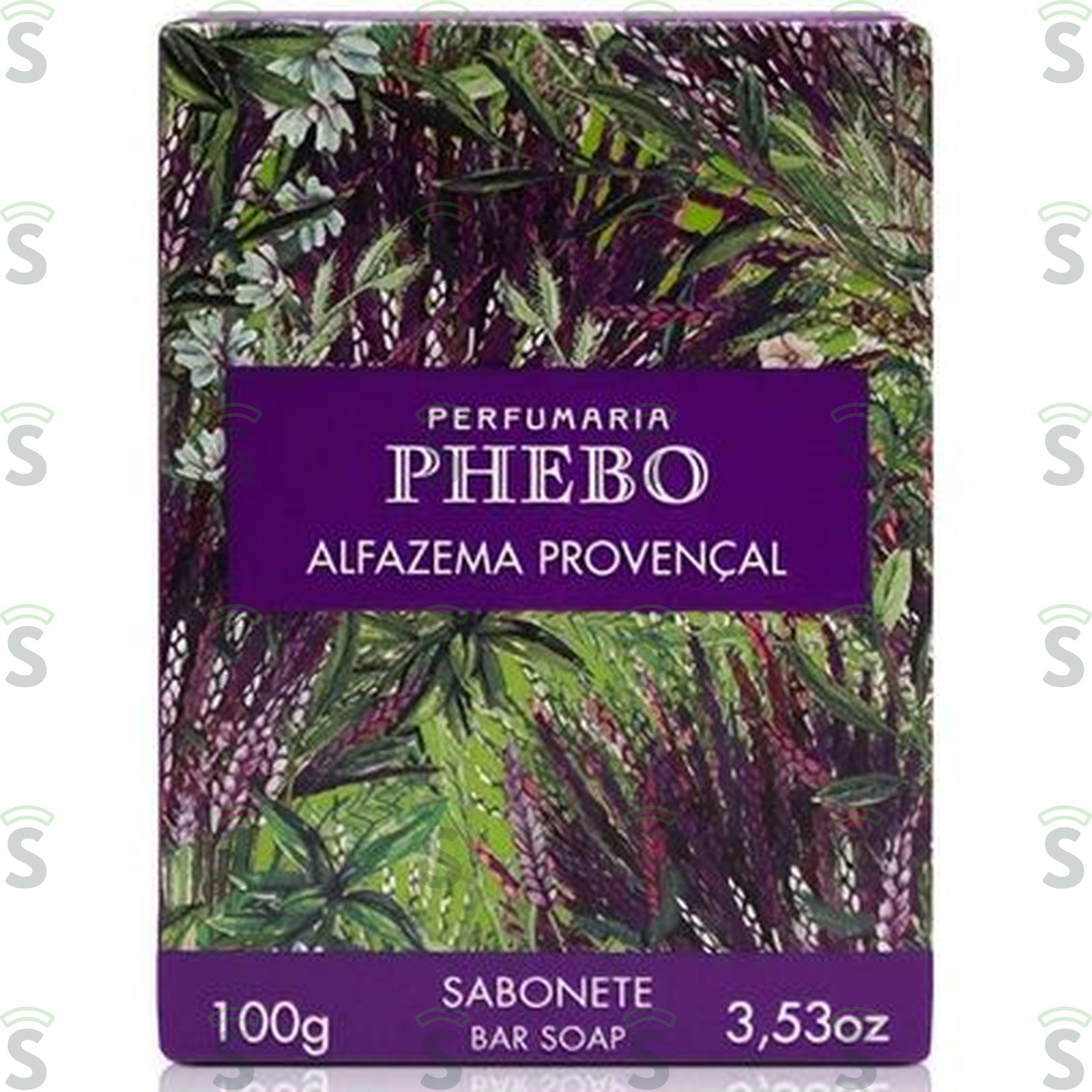 Sabonete Barra Phebo Alfazema Provençal Caixa 100gr