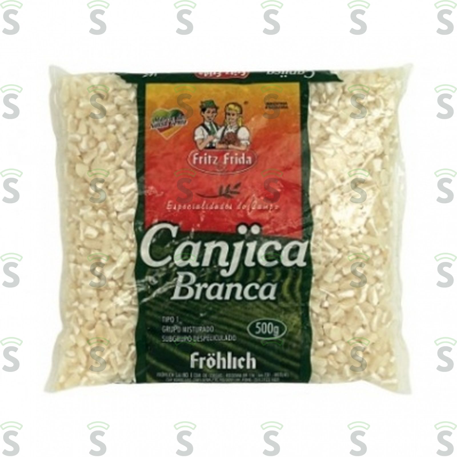 Canjica Fritz E Frida Branca Tipo1 500G