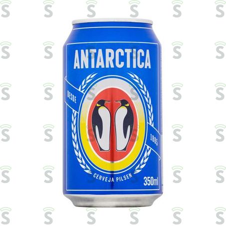  Cerveja Pilsen Antarctica Lata 350ml